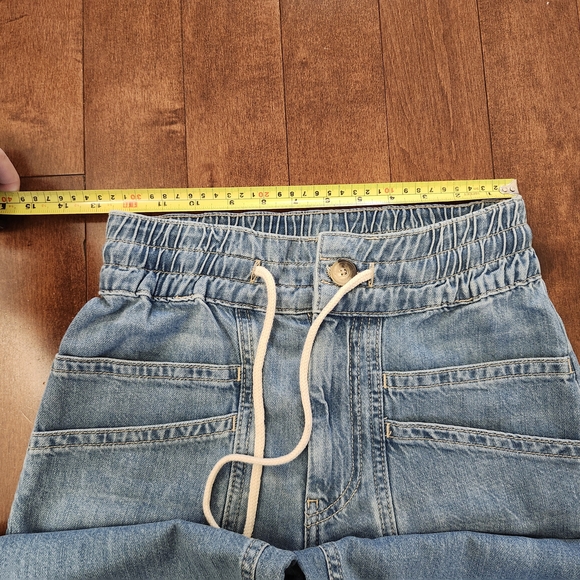 Ba&Sh women's wide leg blue jeans in size 36 - Picture 4 of 14